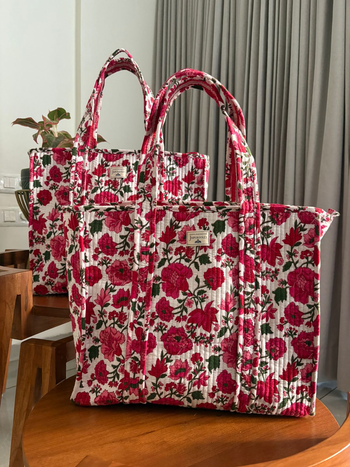 Zipper Tote Bags
