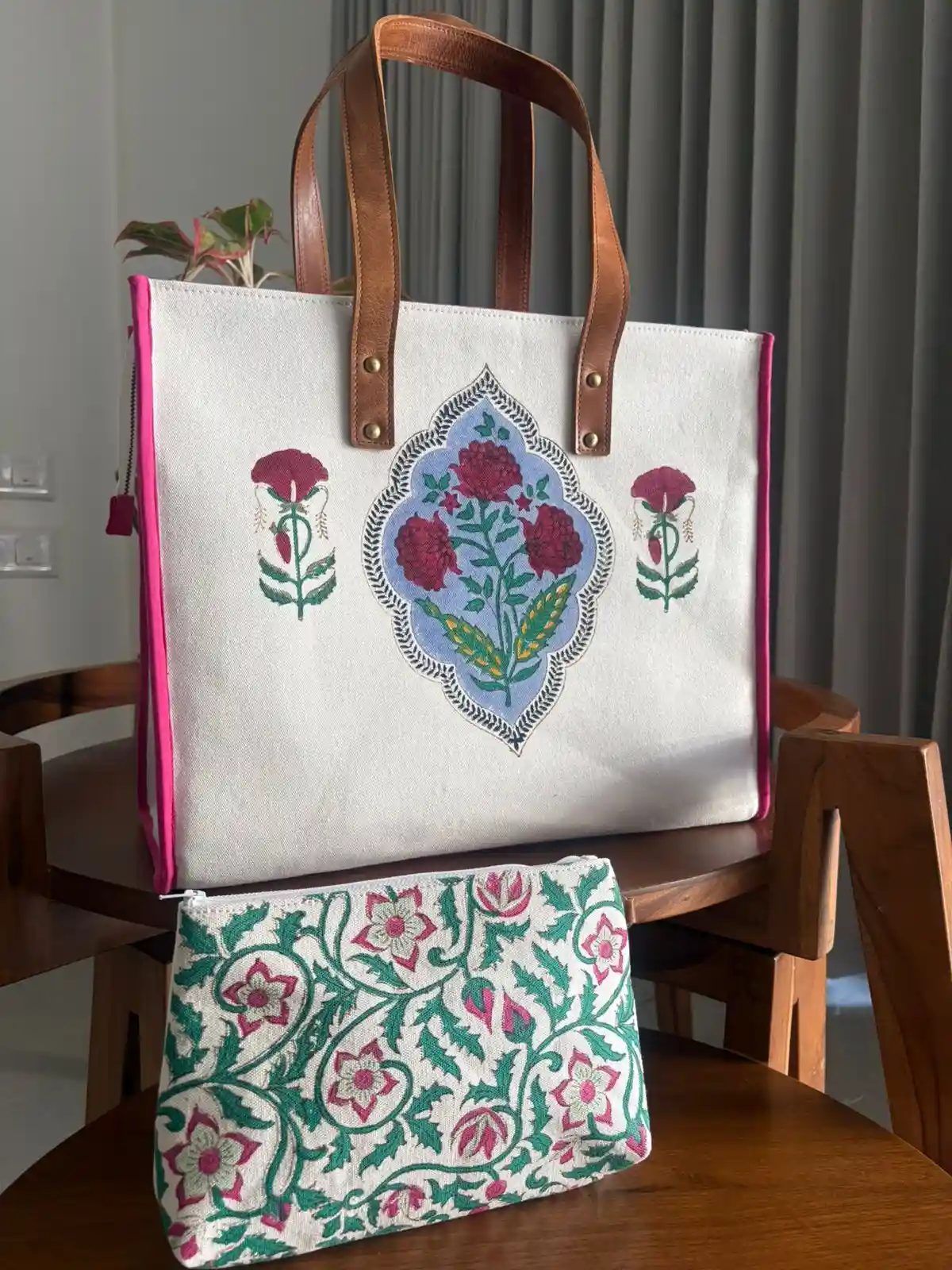 Artisanal Handblocked Totes