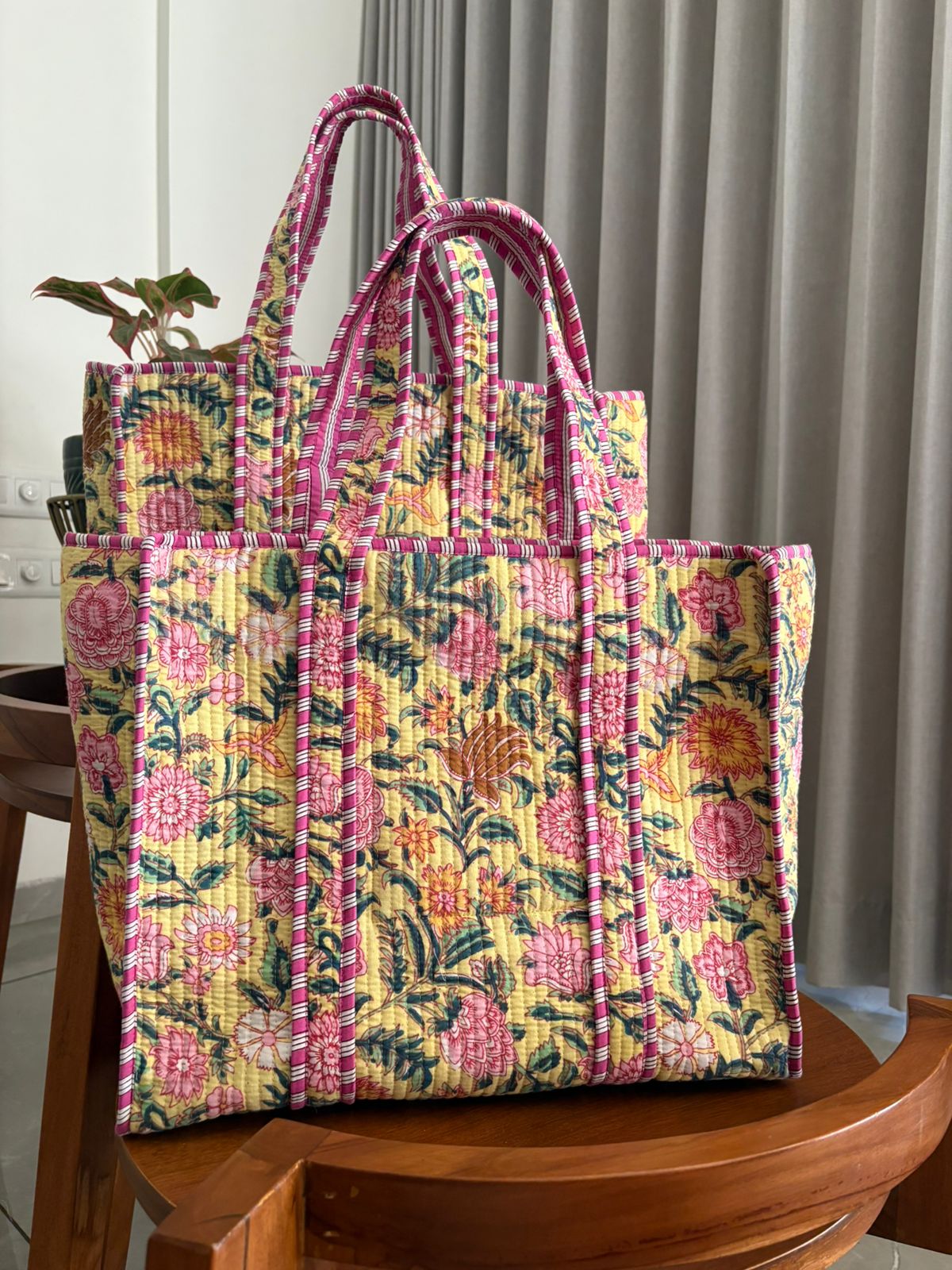 Zipper Tote Bags