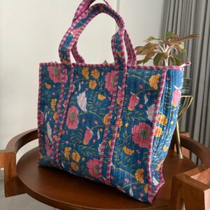 Tote Bags with Button Closure