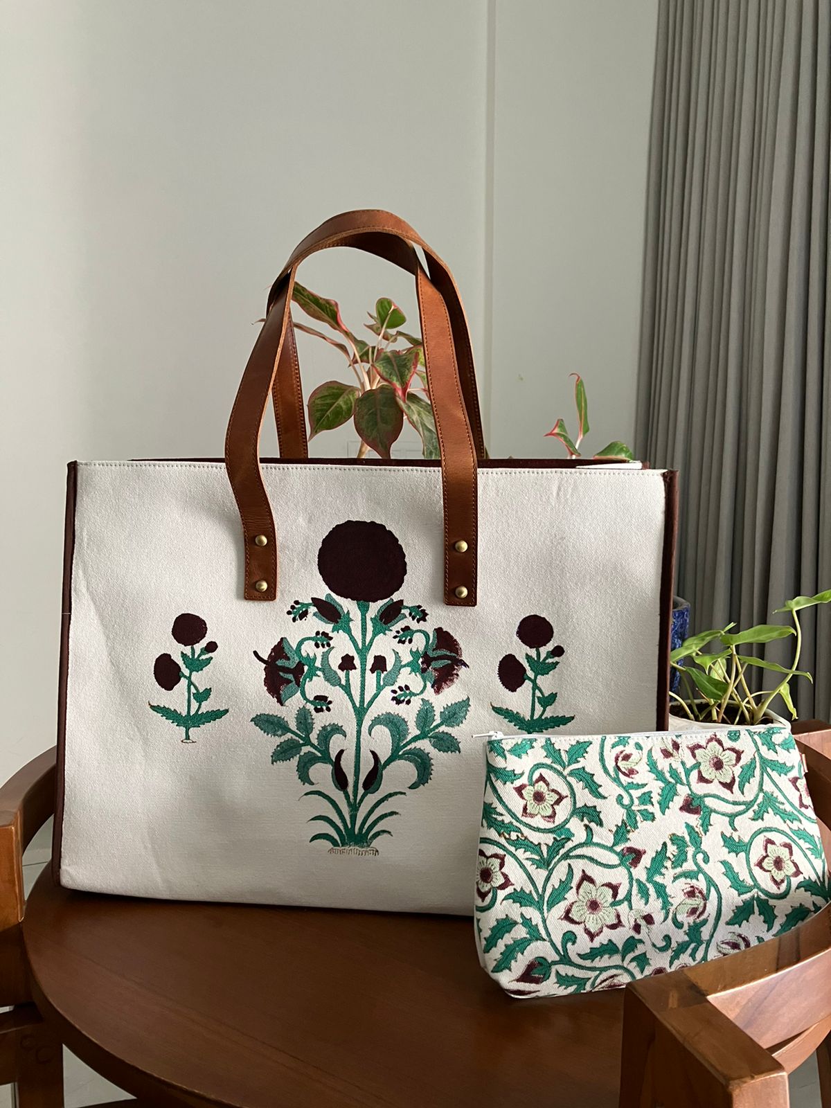 Artisanal Handblocked Totes