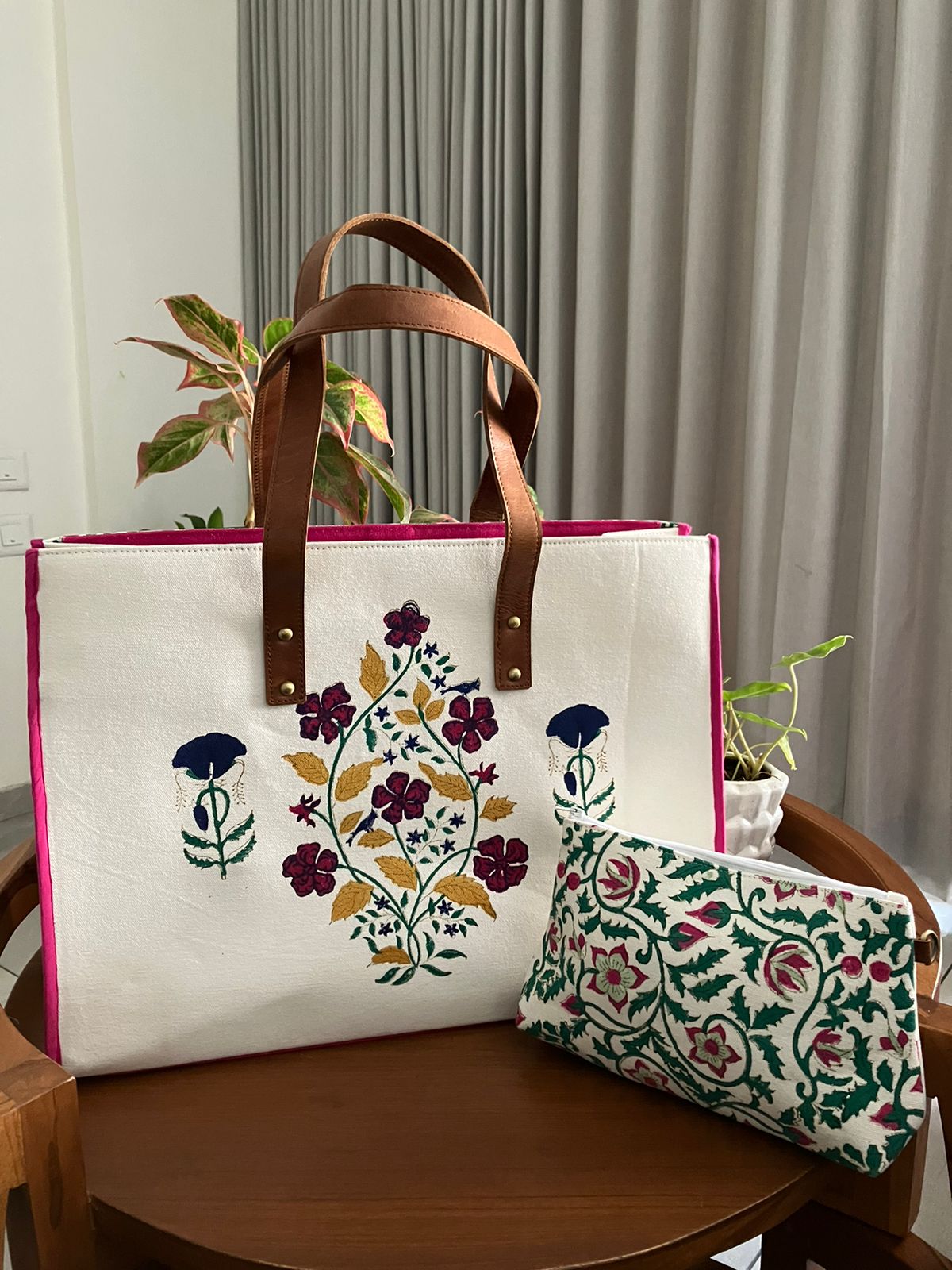 Artisanal Handblocked Totes