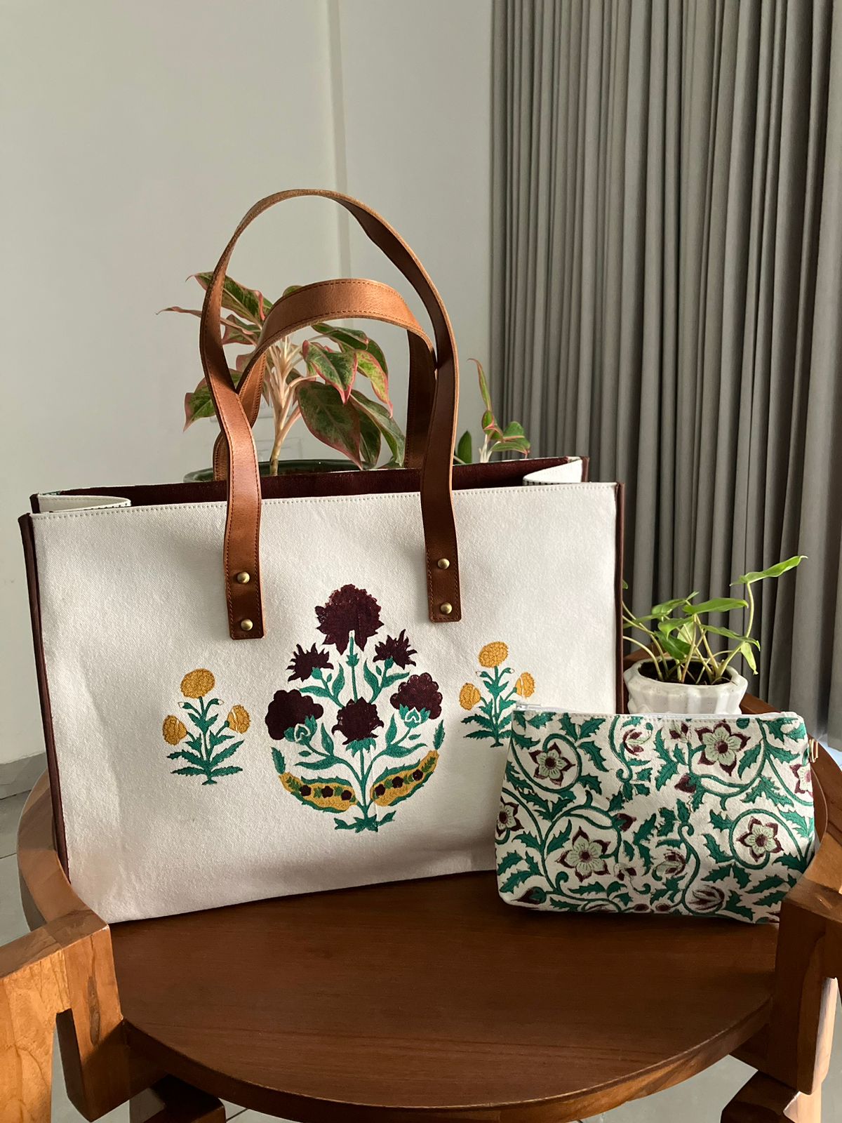 Artisanal Handblocked Totes