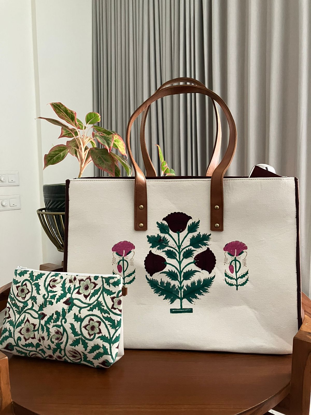 Artisanal Handblocked Totes