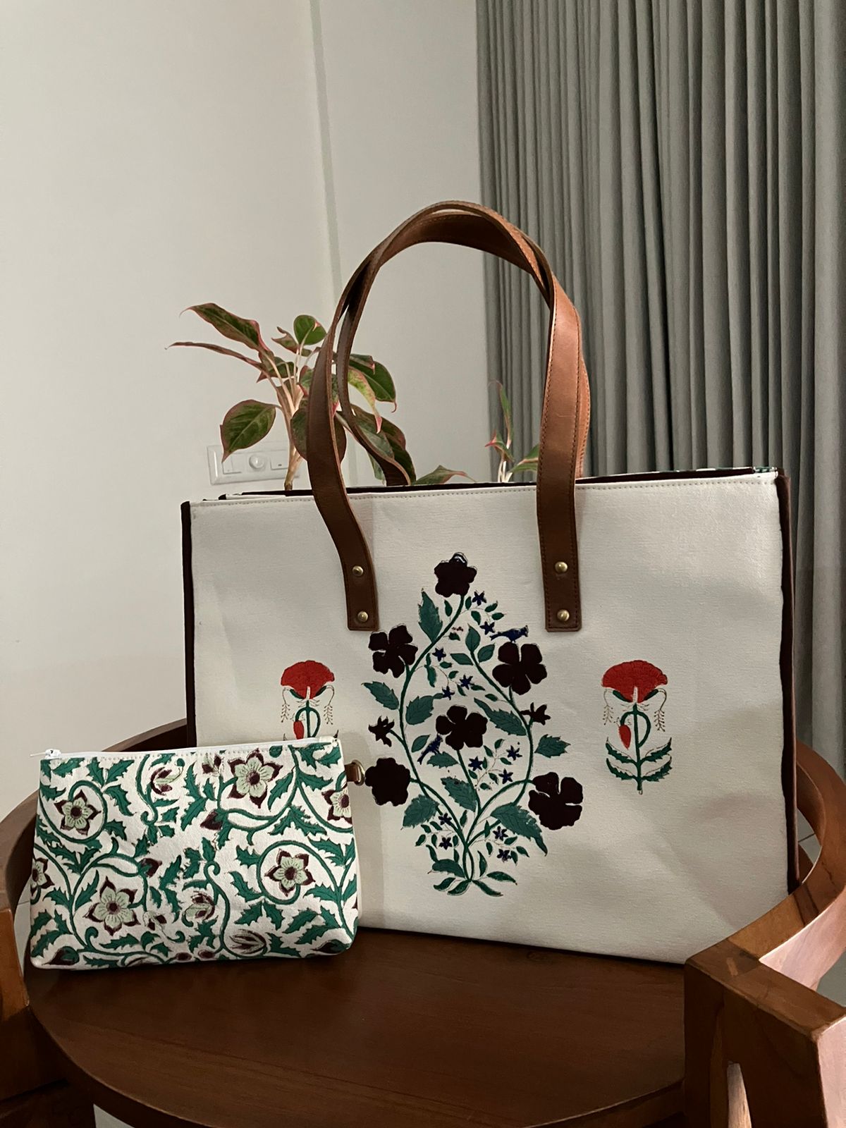 Artisanal Handblocked Totes - Image 5