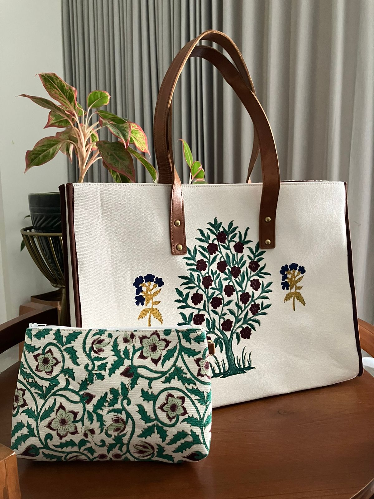 Artisanal Handblocked Totes