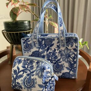 Mini Tote Bag + Travel Pouch