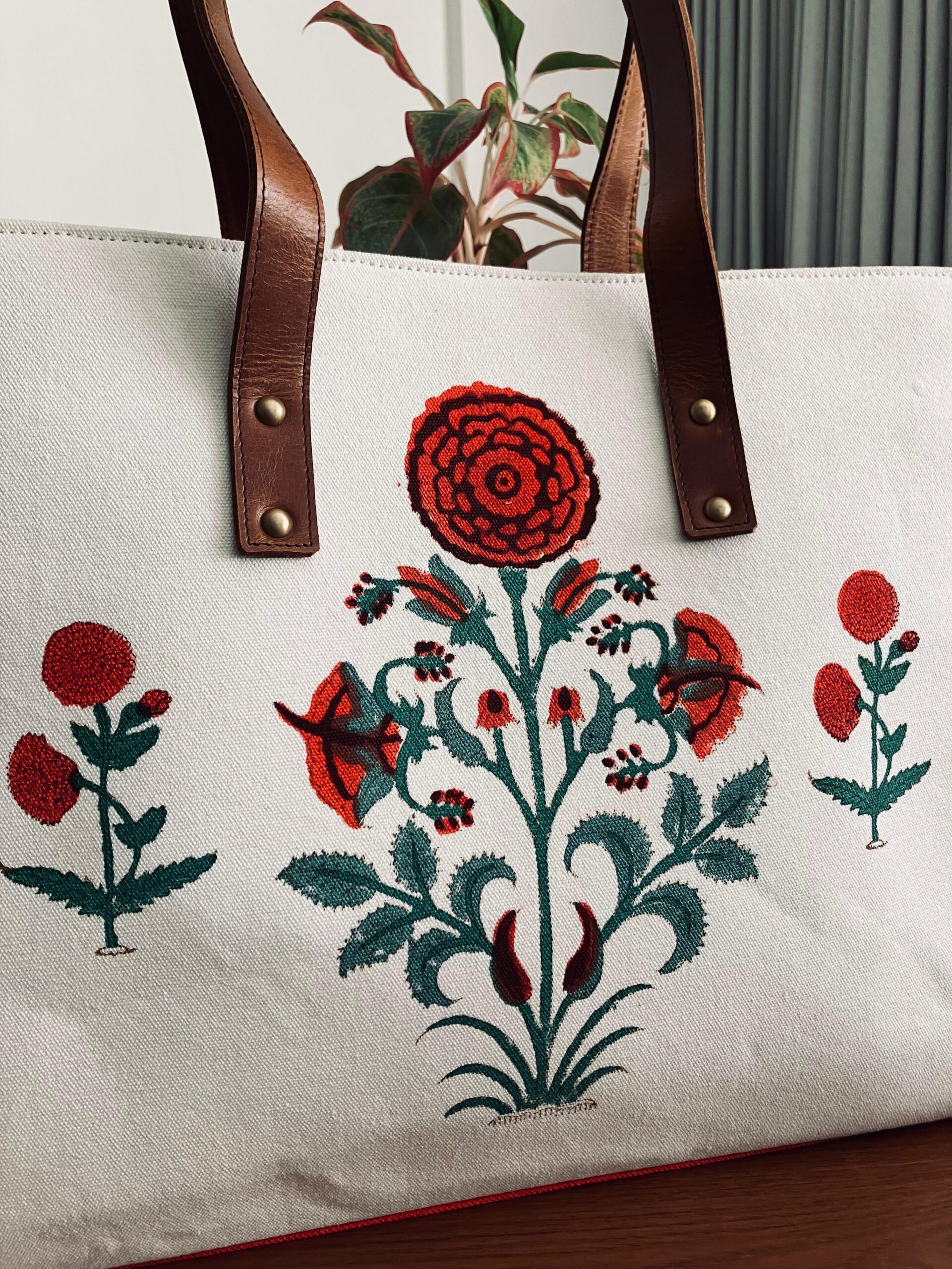 Artisanal Handblocked Totes - Image 2