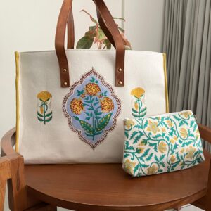 Artisanal Handblocked Totes