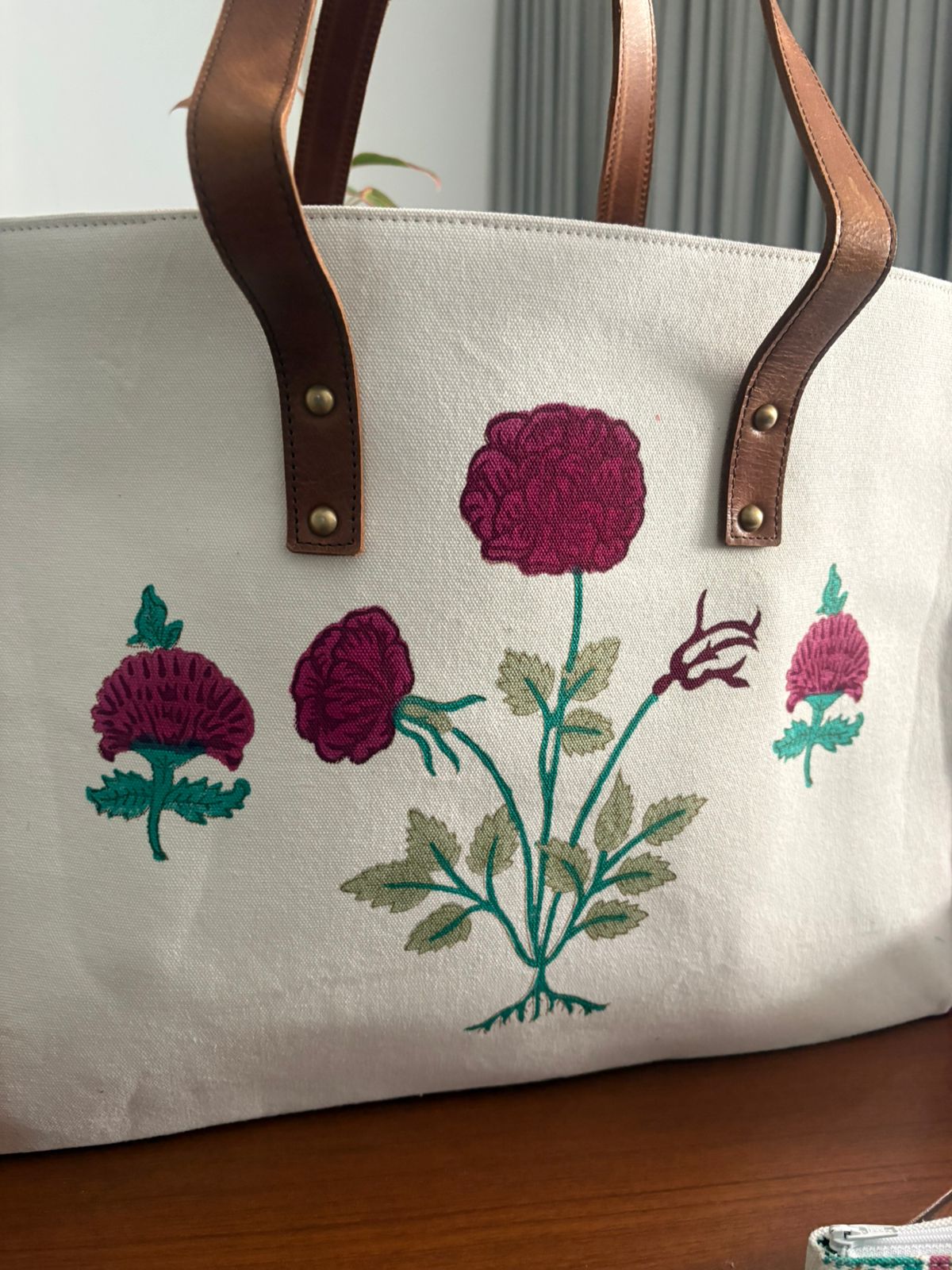 Artisanal Handblocked Totes - Image 2