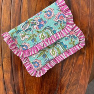 Frill Clutch Pouch