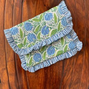 Frill Clutch Pouch