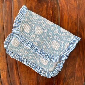 Frill Clutch Pouch