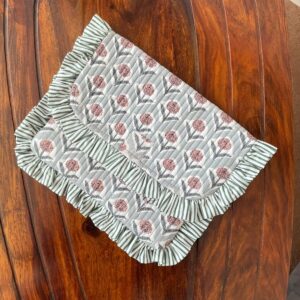 Frill Clutch Pouch