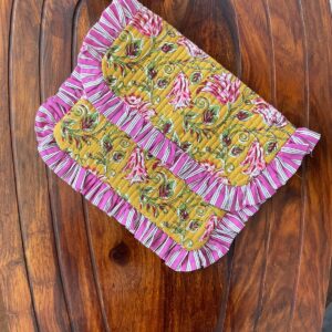 Frill Clutch Pouch
