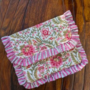 Frill Clutch Pouch