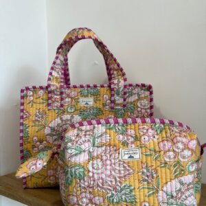 Mini Tote Bag + Travel Pouch