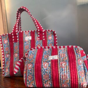 Mini Tote Bag + Travel Pouch