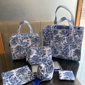 Tote & Pouch Combo of 6