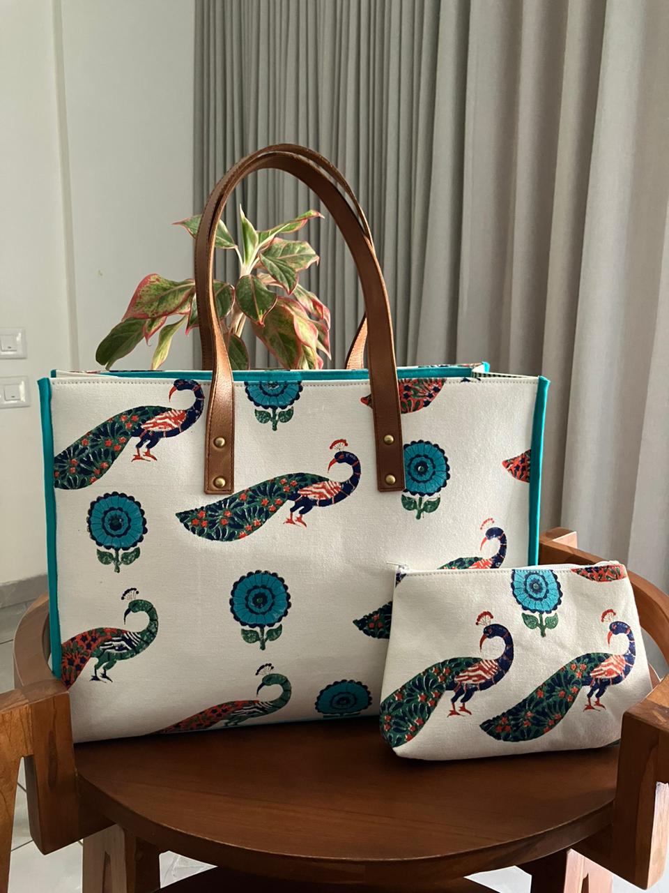 Artisanal Handblocked Totes