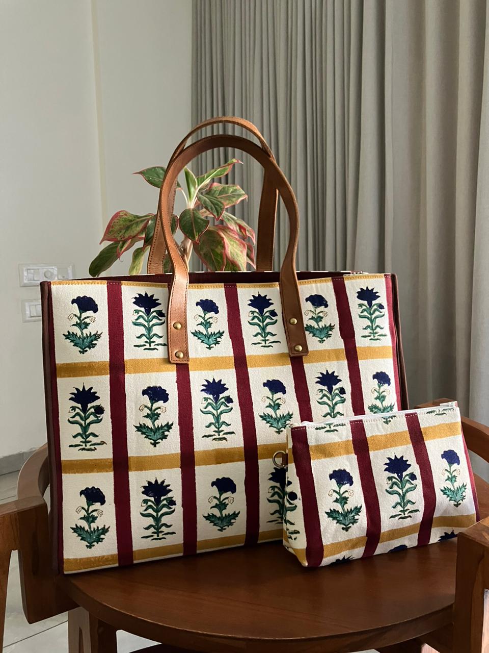 Artisanal Handblocked Totes