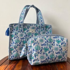 Mini Tote Bag + Travel Pouch