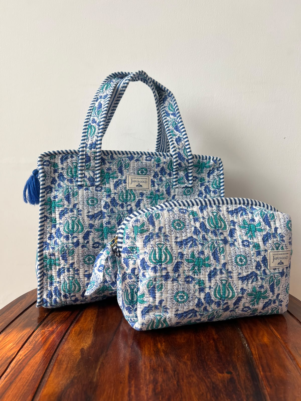 Mini Tote Bag + Travel Pouch