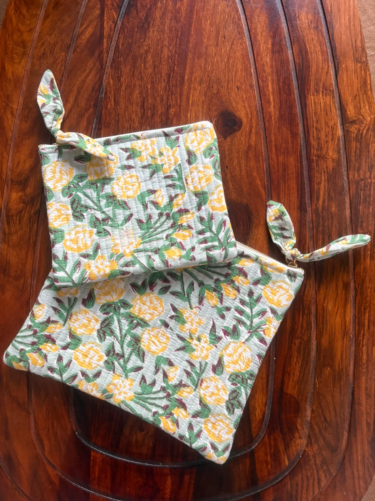 Large & Medium Flat Pouches Set