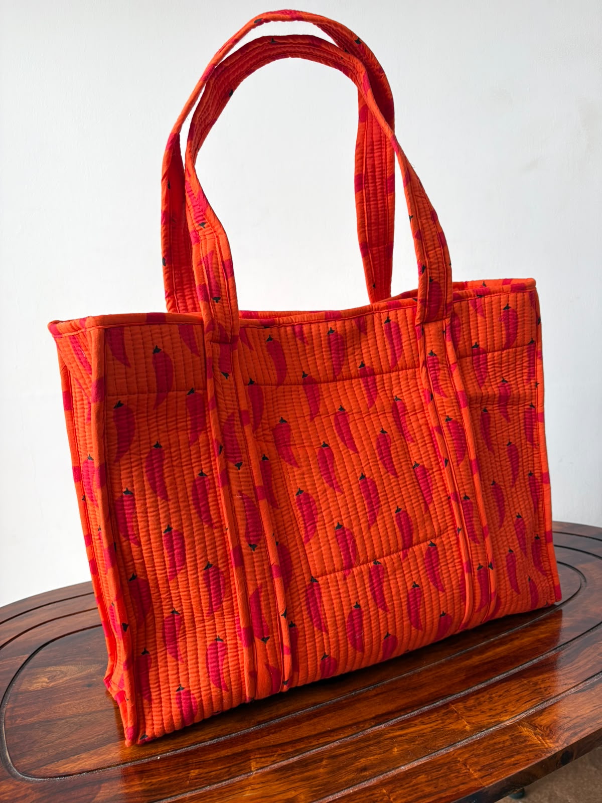 Slim Tote Bag with Magnetic Button - Image 3