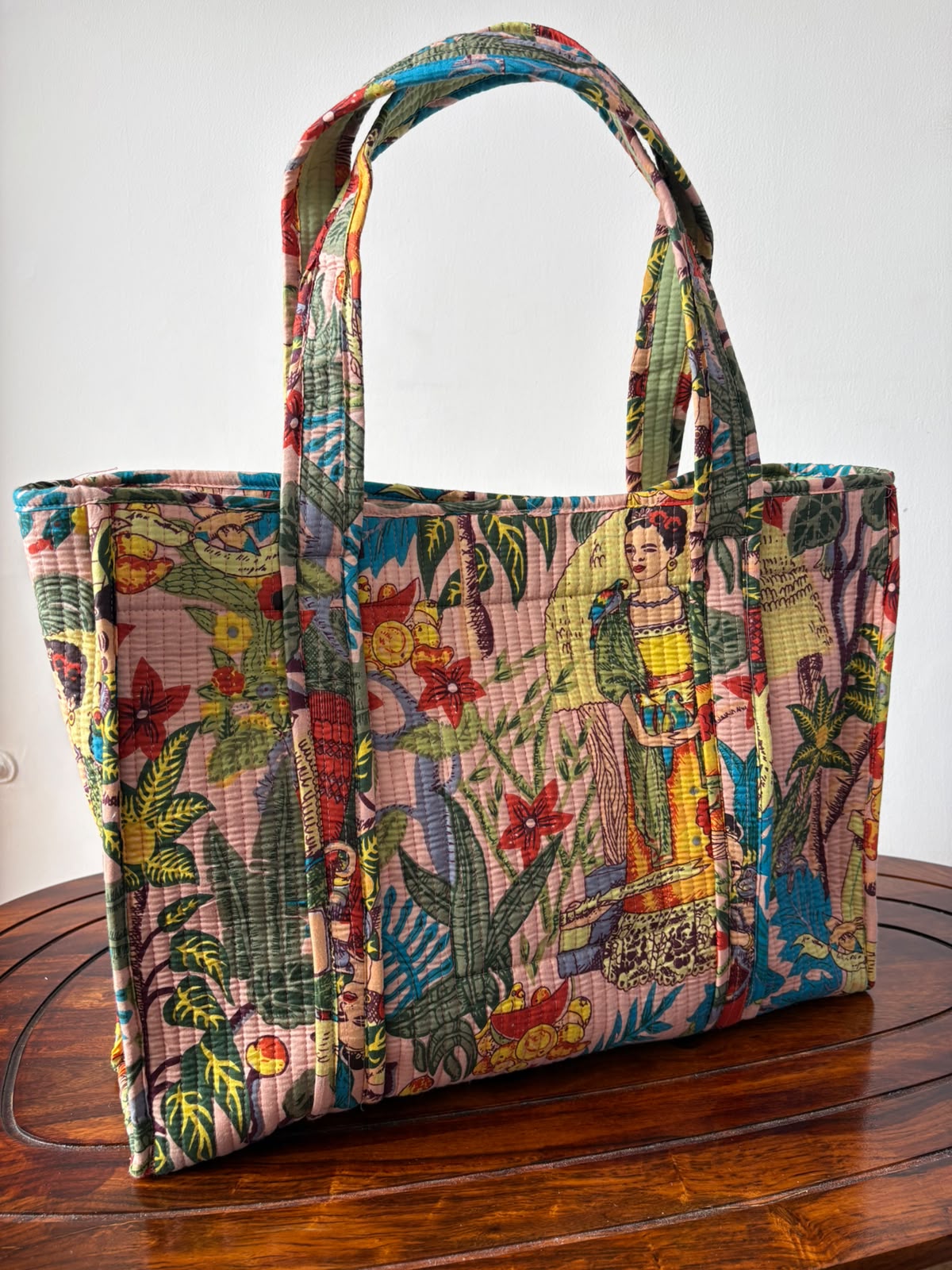 Slim Tote Bag with Magnetic Button - Image 2