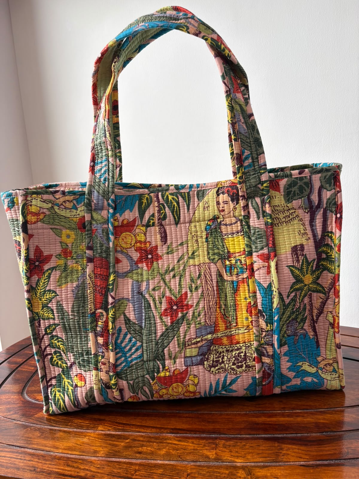 Slim Tote Bag with Magnetic Button - Image 4