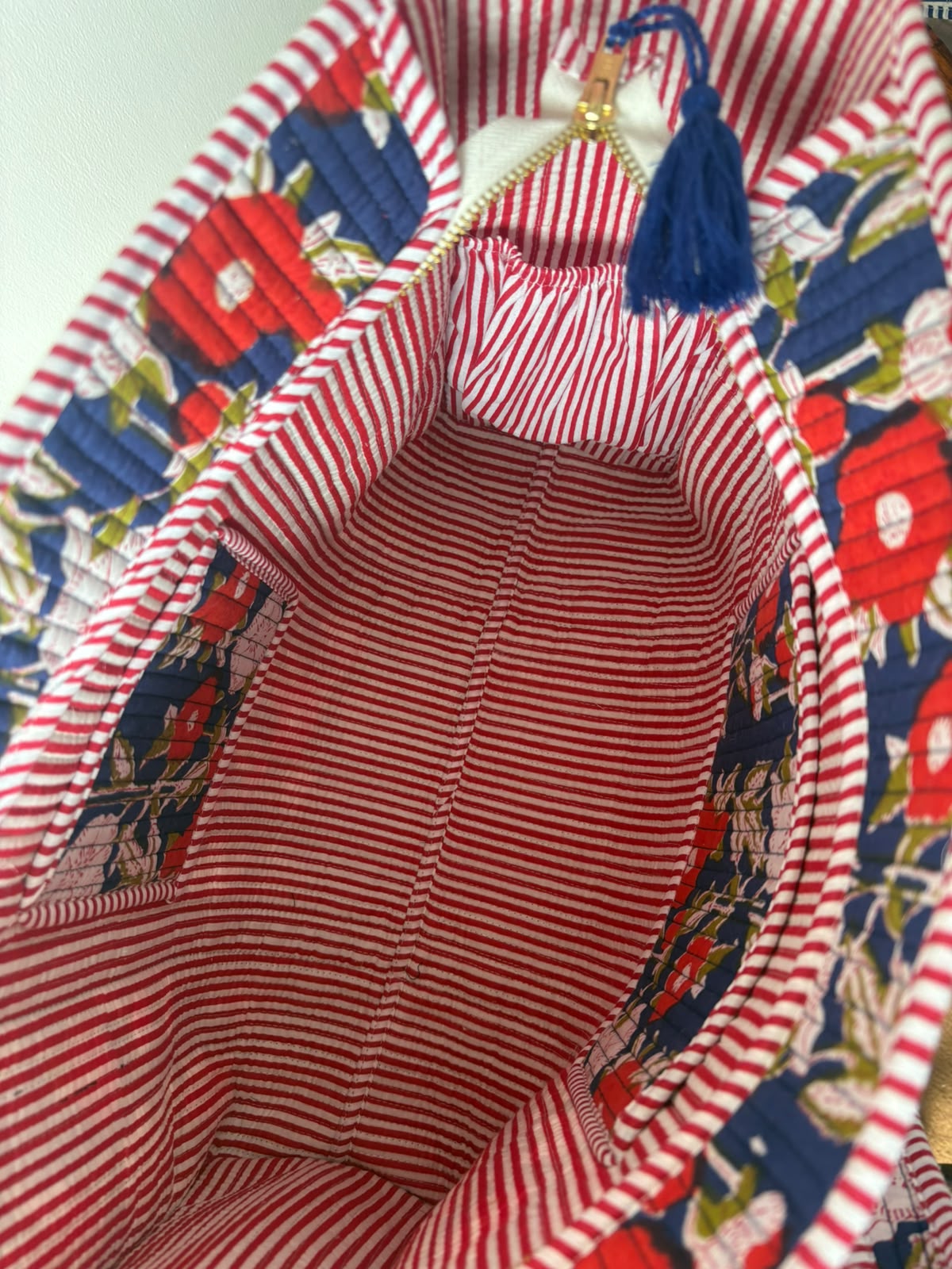 Zipper Tote Bags with Bottle Holder - Image 2