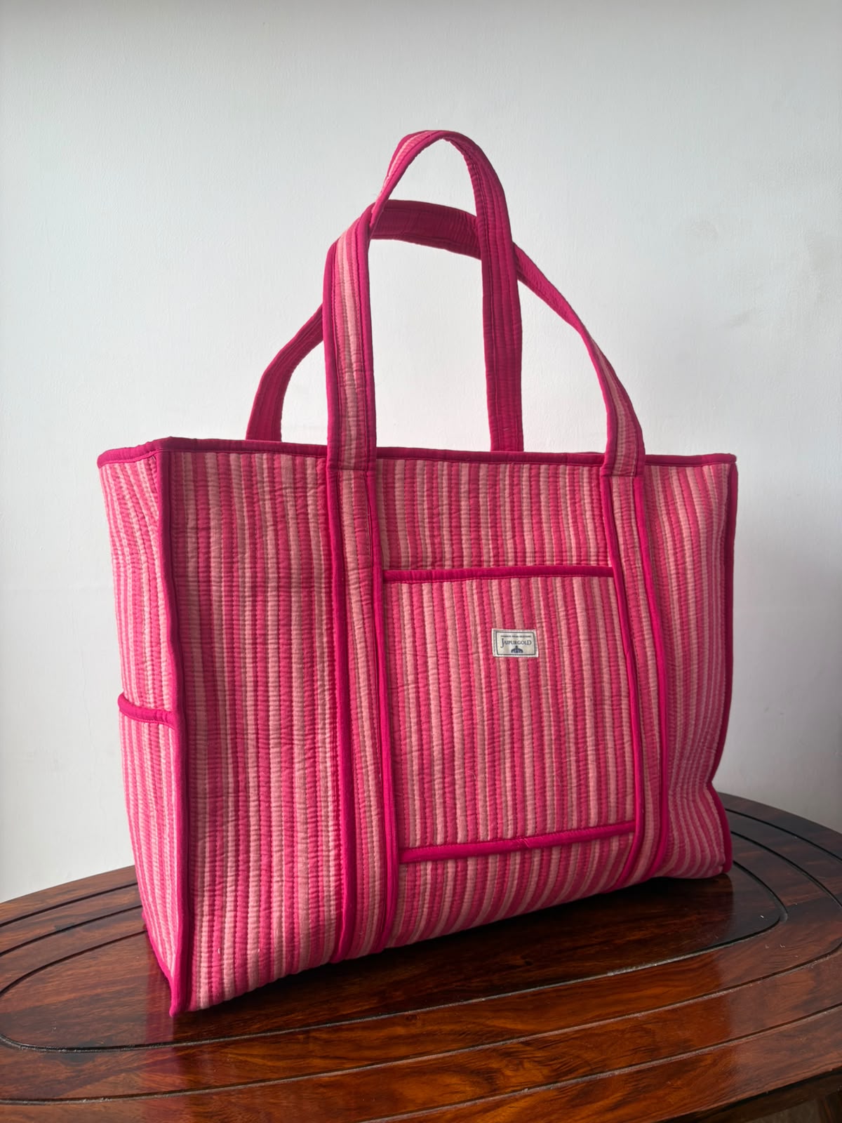 XL Zipper Tote Bags