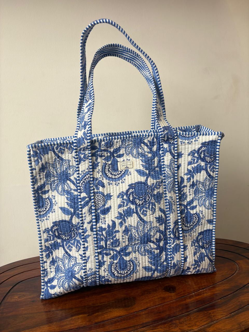 XL Zipper Tote Bags