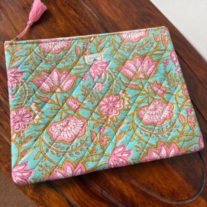 Notebook Pouch - Metal Zipper