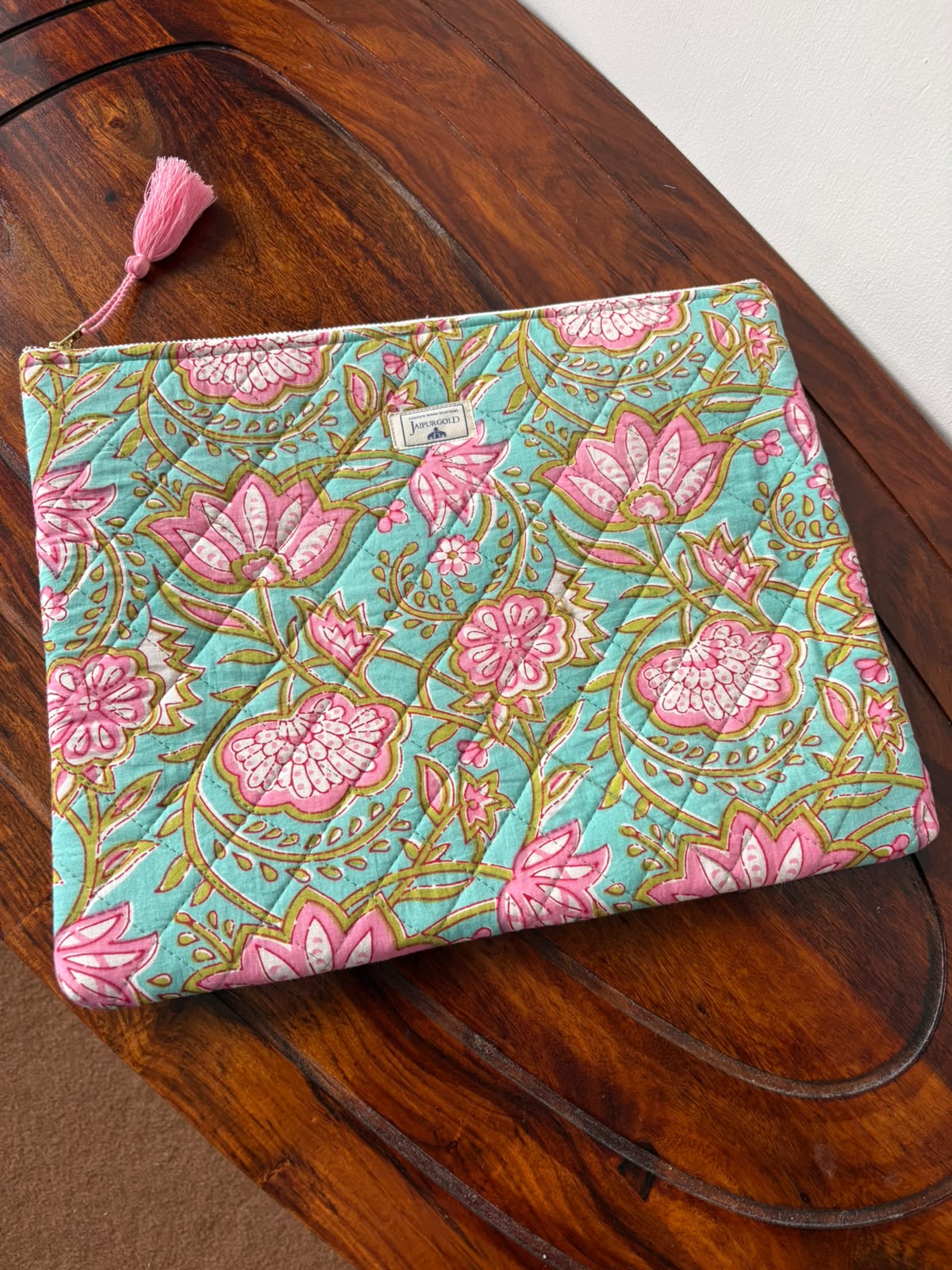 Notebook Pouch - Metal Zipper