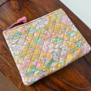 Notebook Pouch - Metal Zipper