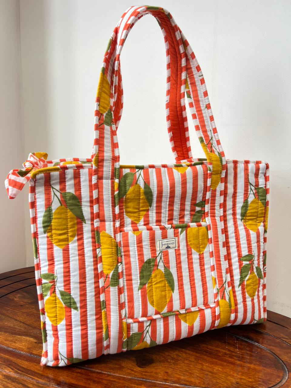 Zipper Tote Bags