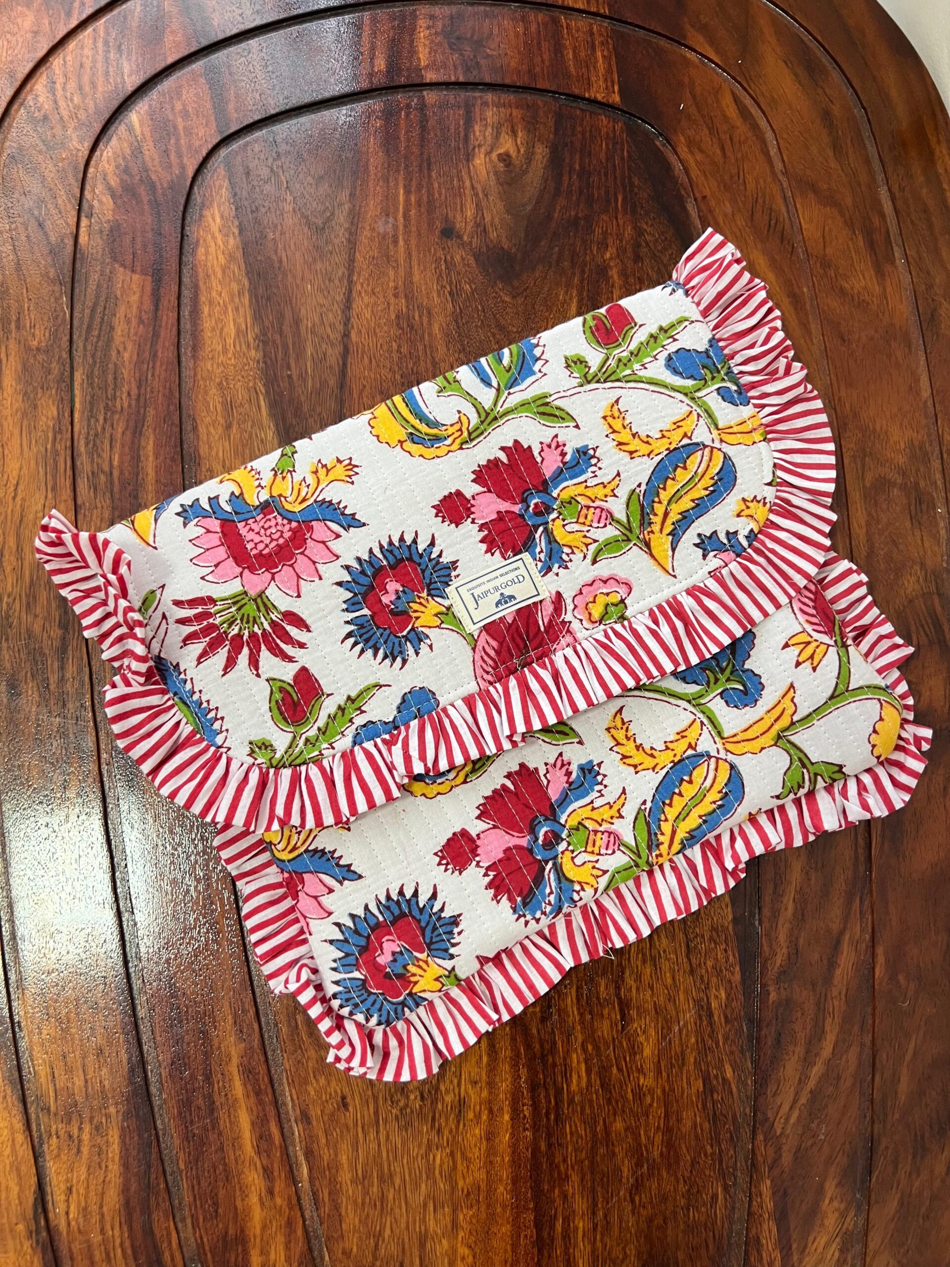 Frill Clutch Pouch
