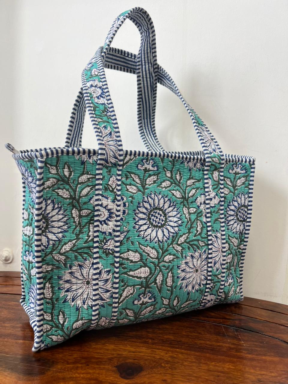 Midi Tote Bags - Zipper