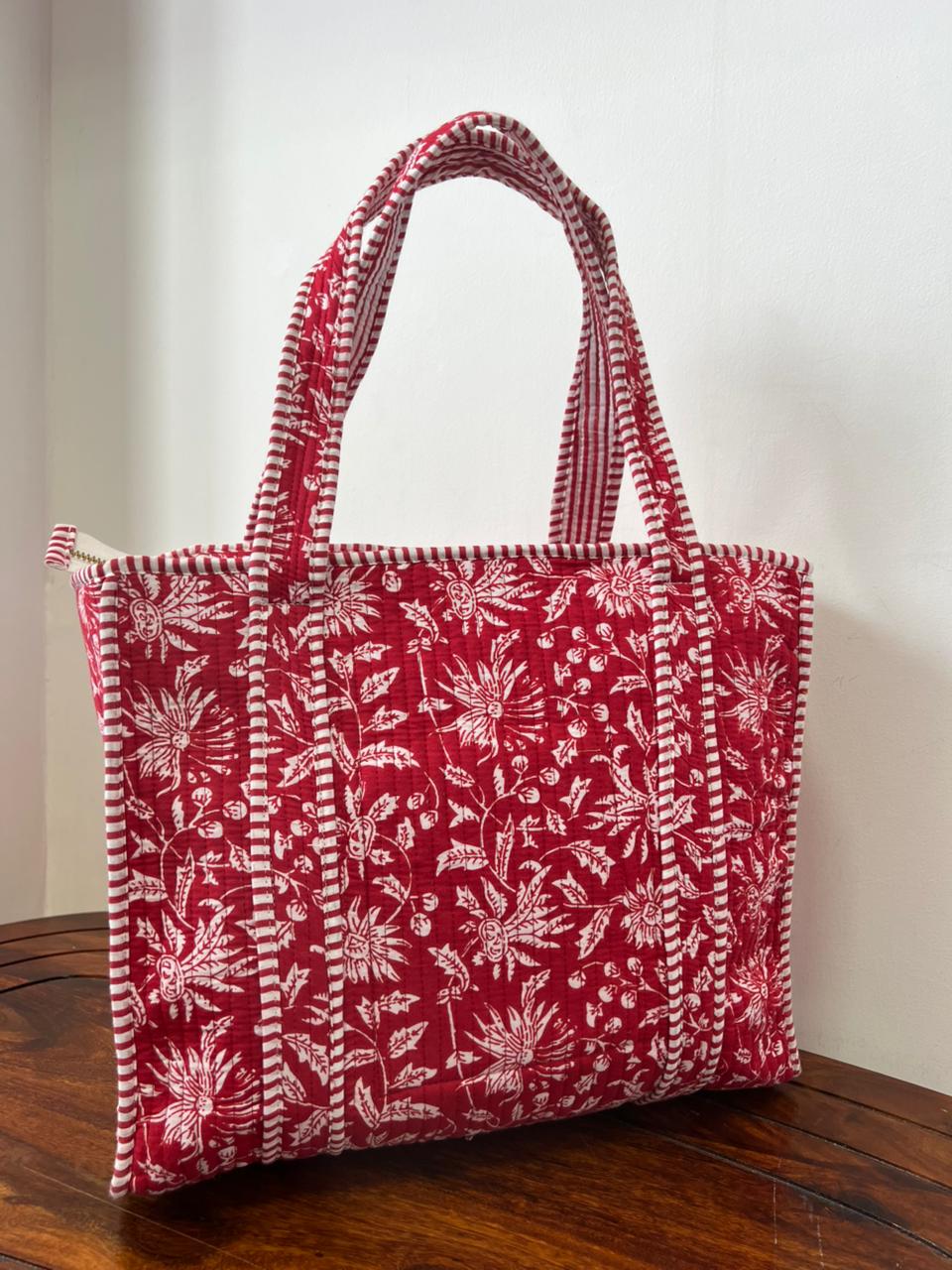 Midi Tote Bags - Zipper