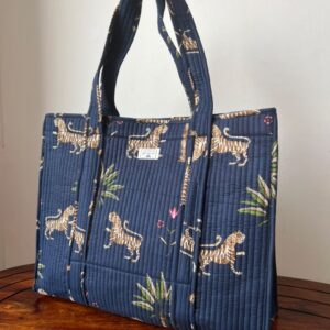 Tote Bags with Magnetic Buttons