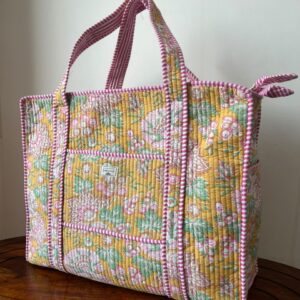 XL Zipper Tote Bags
