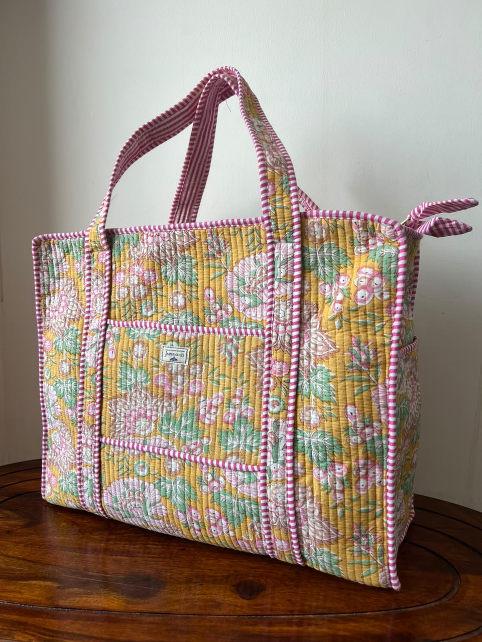 XL Zipper Tote Bags