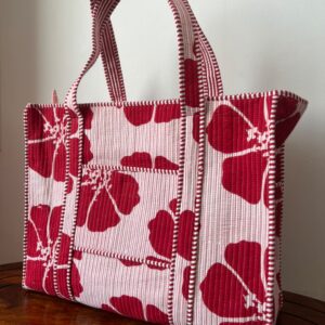 XL Zipper Tote Bags
