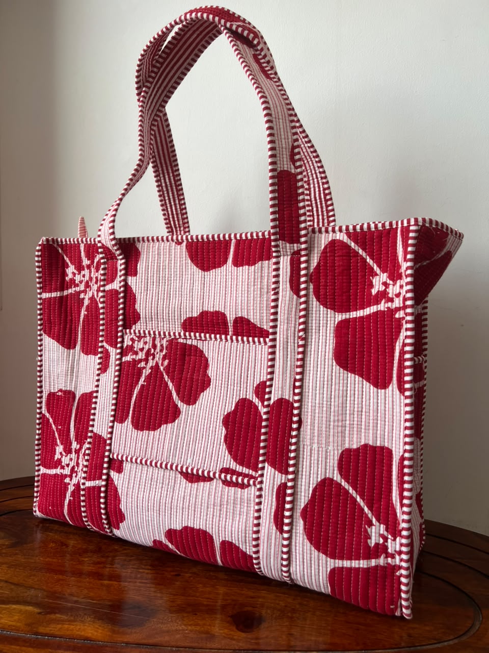 XL Zipper Tote Bags