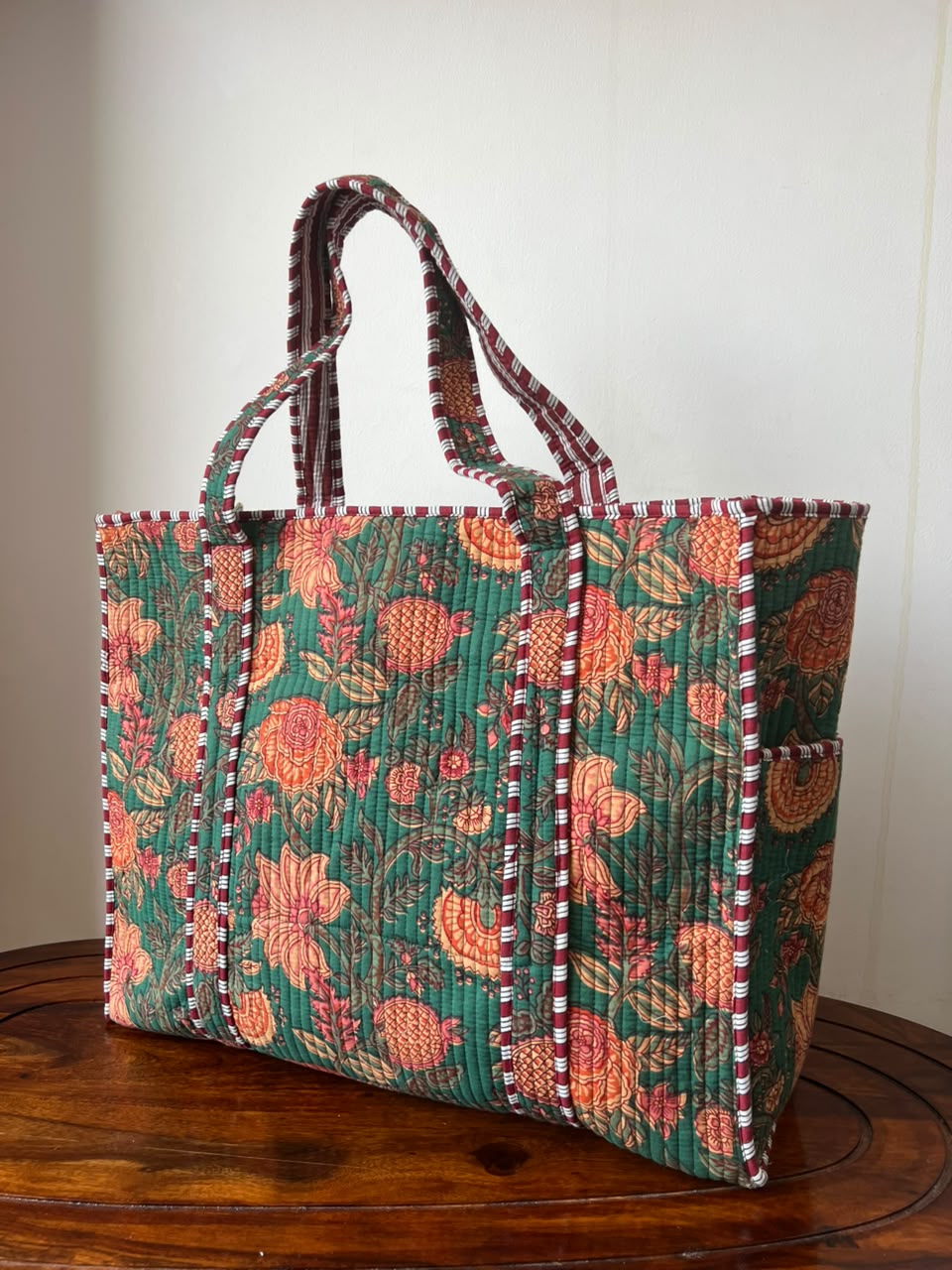 XL Zipper Tote Bags