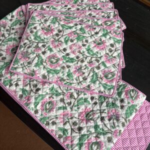 Table Runner & Placemats Set of 6