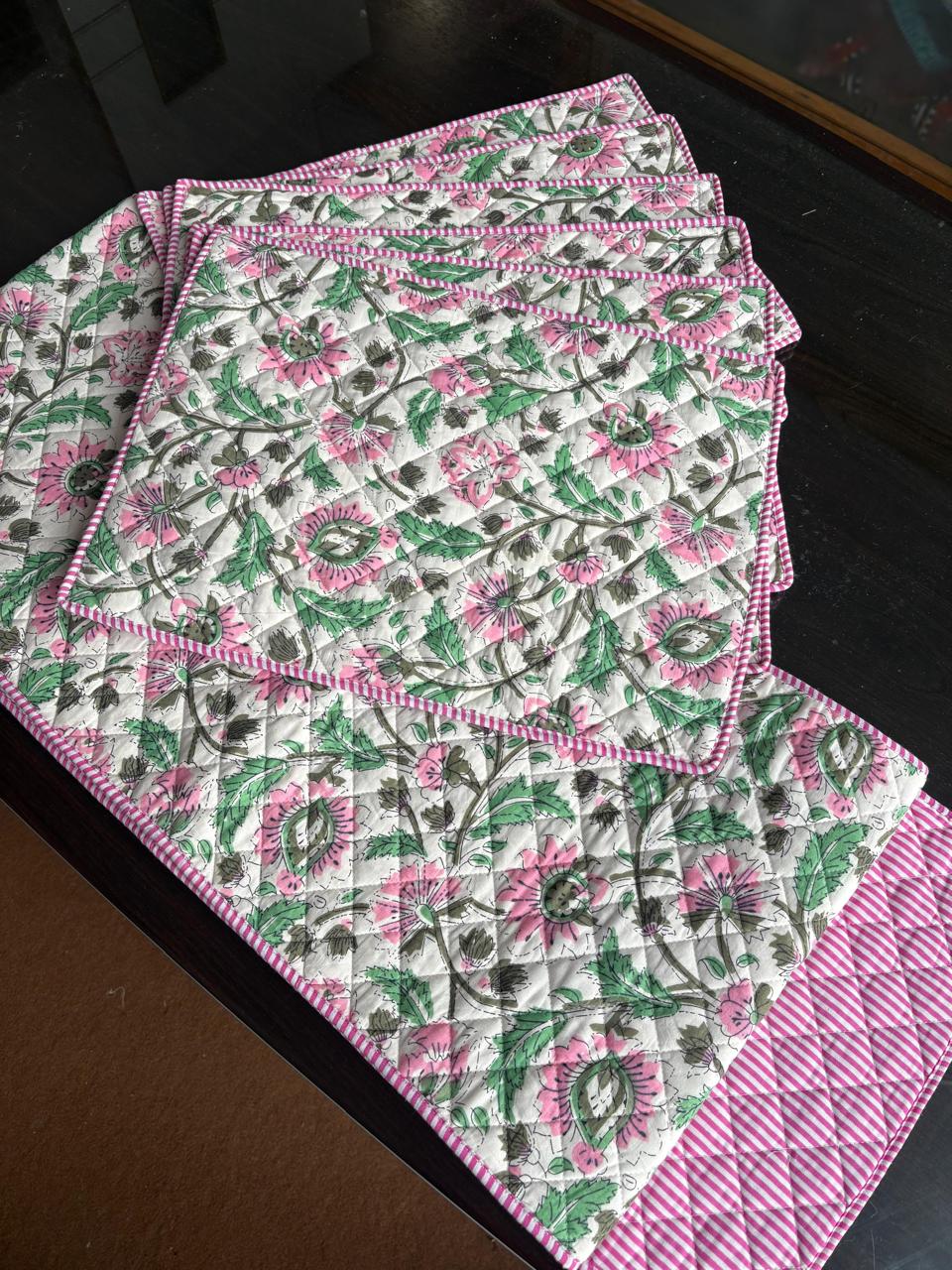 Table Runner & Placemats Set of 6