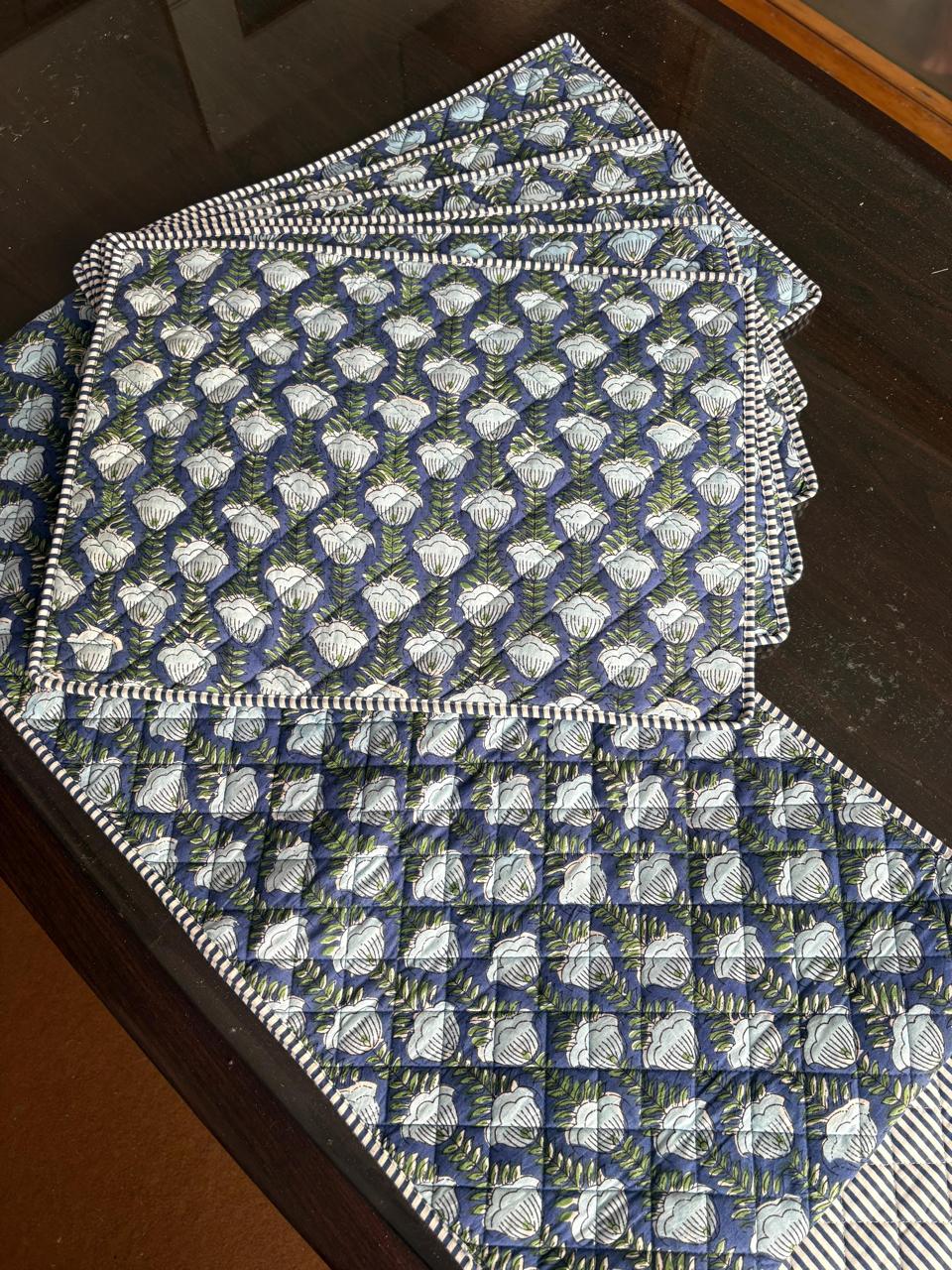 Table Runner & Placemats Set of 6